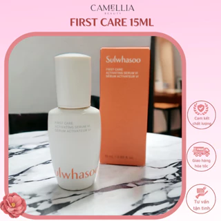 Tinh Chất Sulwhasoo Cân Bằng&Thanh Lọc Da First Care Activating Serum Ex 15ml Cho Làn Da Sáng Khỏe,Rạng Rỡ