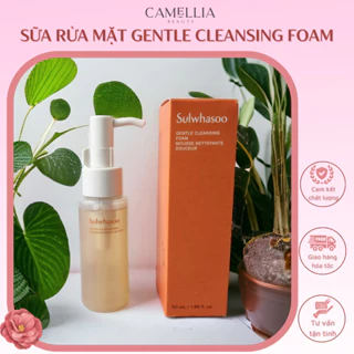 Sữa rửa mặt tạo bọt sạch sâu Sulwhasoo Gentle Cleansing Foam 50ml cân bằng độ PH,dưỡng ẩm, bảo vệ da