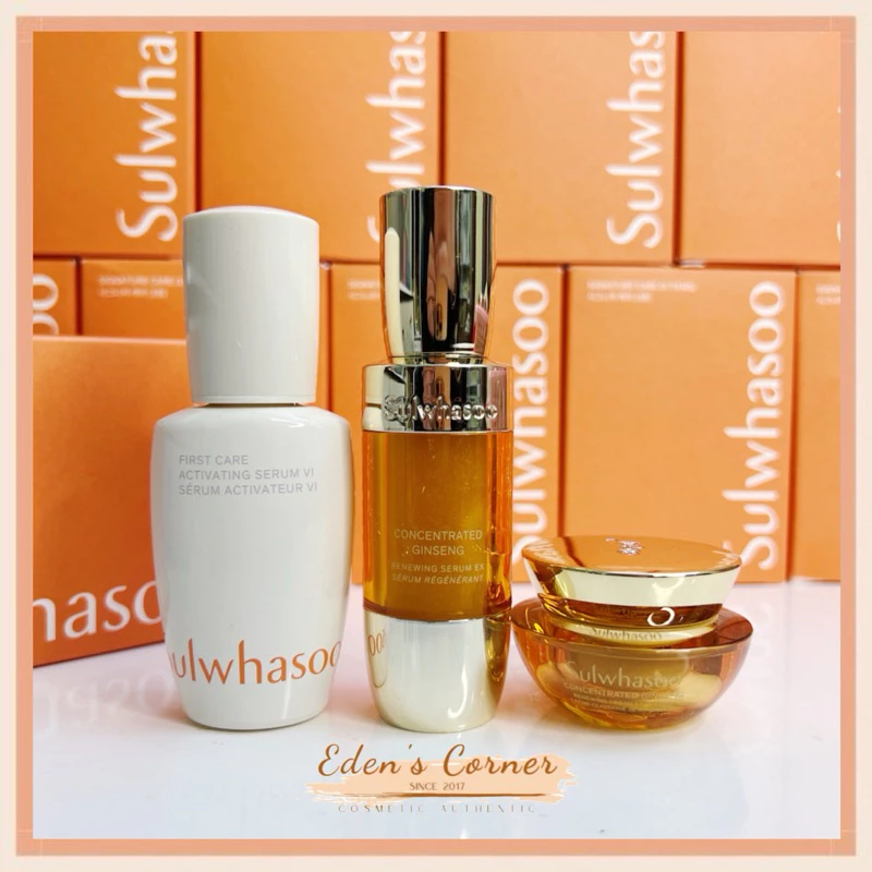 [Sulwhasoo] Set mini 3 sản phẩm dưỡng da