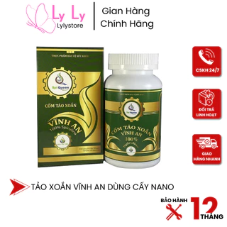 Tảo Xoắn Vĩnh An, Cấy Tảo Dạng Cốm, Cấy Nano Trắng Da Đẹp Da Mờ Thâm Nám Chính Hãng