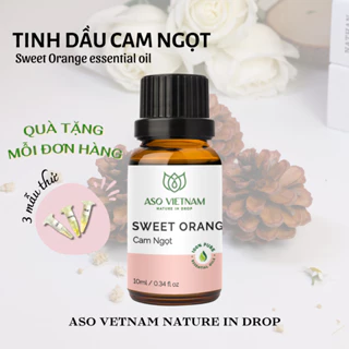 Tinh Dầu Cam Ngọt (Sweet Orange)ASO-Tinh Dầu Thơm Phòng-Tinh Dầu Thiên Nhiên Nguyên Chất Nhập Khẩu-Thư Giản, Giảm Stress