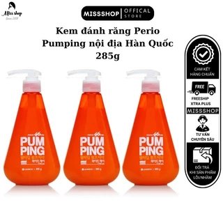 KEM ĐÁNH RĂNG PERIO PUMPING 285G VÀ BÀN CHẢI ĐÁNH RĂNG NỘI ĐỊA HÀN QUỐC