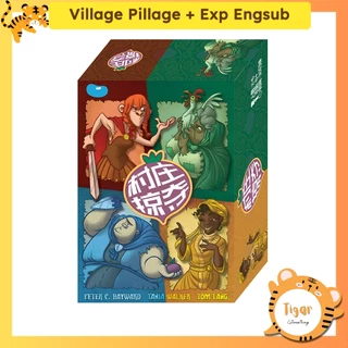 [Luật Việt] Boardgame Village Pillage + Exp Surf & Turf Engsub