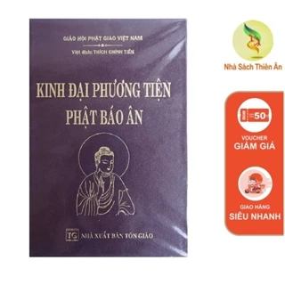 Sách - Kinh Đại Phương Tiện Phật Báo Ân (Bìa Da)