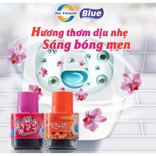 Chai thả bồn cầu Toilet Joeunmiso, Chung Blue hàng NK Hàn Quốc 180g - Giải Pháp Cho Gia Đình Bạn