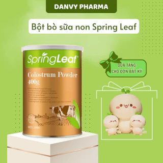 Bột Sữa Bò Non Colostrum SpringLeaf Của Úc - Bổ Sung Protein Và Canxi Hữu Cơ Giúp Tăng Chiều Cao - 400g