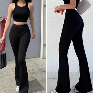 (New) Quần Ống Loe Lưng Cao Legging UMI Ôm Body dáng dài siêu tôn dáng cho chị em, co dãn mạnh 💫💫💫