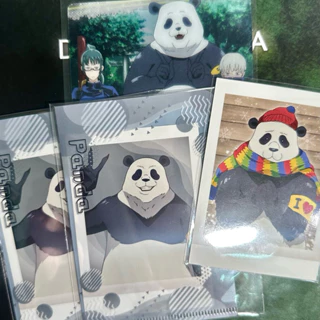 JJK Thẻ bài pola metal card Panda Jujutsu Kaisen