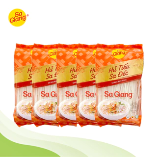 COMBO 5 GÓI HỦ TIẾU SA ĐÉC SA GIANG - 400G/1 GÓI