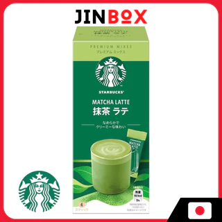 Matcha Latte Starbucks(R) Premium Mix hộp 4 gói - Ship từ Nhật Bản