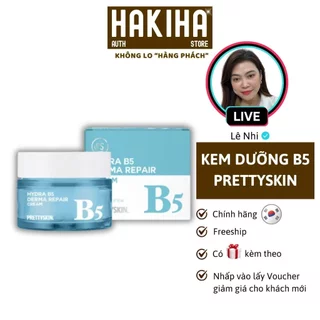 Kem Dưỡng Cấp Ẩm, Phục Hồi Cho Da HYDRA B5 DERMA REPAIR CREAM PRETTYSKIN - Hũ 52ml