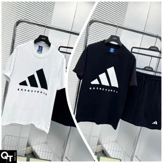 Bộ Thể Thao Adidas Hàng Cao Cấp , Bộ Adidas Cộc Tay Nam Hàng Đẹp Chất Cotton Siêu Mát.