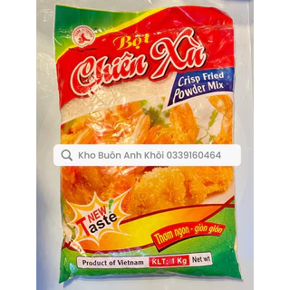 Bột Chiên Xù trắng - vàng - ba màu 1kg (chuyên dụng dành cho nhà hàng)