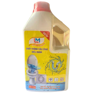 Nước thông cống LM siêu sạch chai 1.6kg