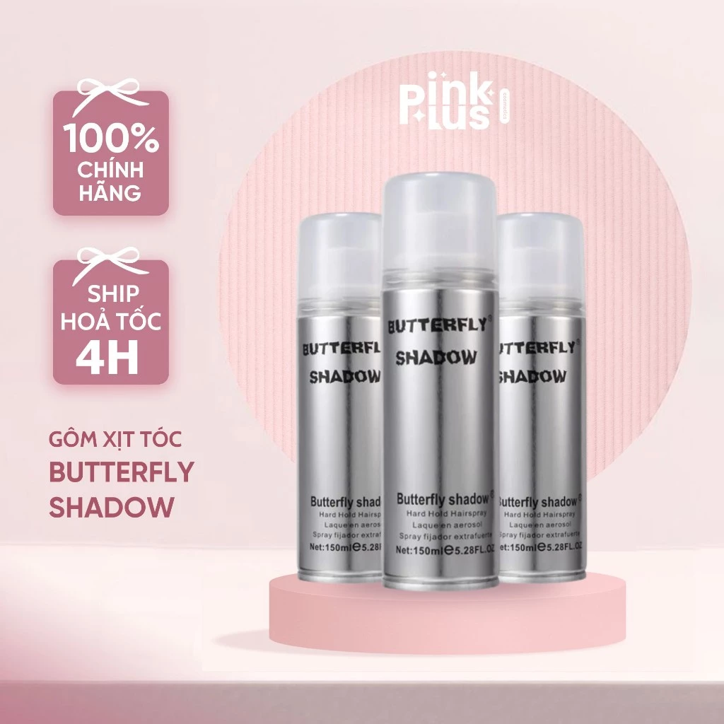 Gôm Xịt Tóc Butterfly Shadow 150ml
