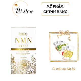 Viên uống NMN 24000 Infinity Premium Nhật Bản giúp trẻ hoá làn da - Út store