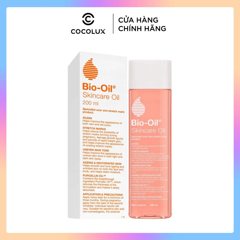 Tinh Dầu Bio Oil Giúp Mờ Sẹo Và Giảm Rạn Da Hiệu Quả