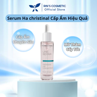 Serum Ha christinal cấp ẩm, làm da mịn màng, căng bóng, đàn hồi, đẩy nhanh quá trình phục hồi giúp da tươi trẻ