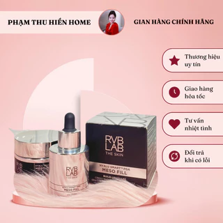 BỘ MESO FILL - nâng cơ, trẻ hóa da, trắng da RVBLAB của Ý (Serum/ Kem dưỡng)