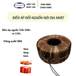 Biến Áp Trần 30A NGuồn 220 ra 110