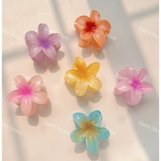(SẴN) Kẹp tóc hoa sứ phong lan nhiều màu sắc, kẹp tóc đi biển, quà tặng bạn gái Hottrend
