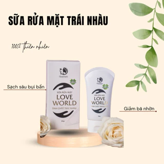 Sữa rửa mặt Love World tinh chất trái nhàu