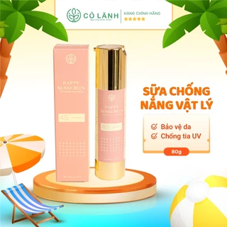 Sữa chống nắng vật lý cho mẹ bầu Cỏ Lành 60G