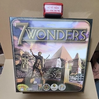 Trò chơi Boardgame 7 Kỳ Quan Thế Giới - 7 Wonders (bản Eng)