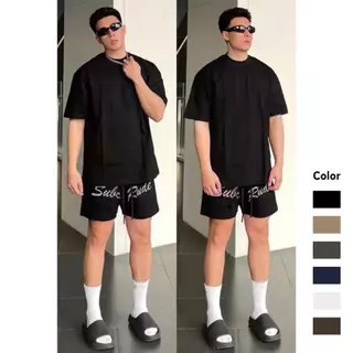 Áo thun màu trơn form rộng Unisex LABSION