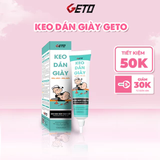 Keo dán giày thể thao siêu dính dùng nhiệt trong suốt không tổn thương da Geto KDG06