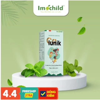 Canxi Sinh Học CALUNIK Imochild Hỗ Trợ Phát Triển Chiều Cao Cho Bé 125ml