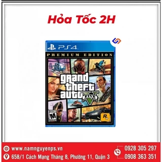 Đĩa Game PS4 | Grand Theft Auto V GTA5