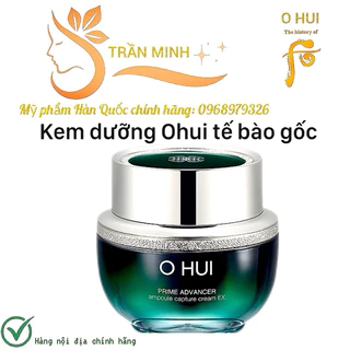 (10Gói)kem Ohui dưỡng trắng, căng bóng và chống lão hoá Ohui Prime Advancer Ampoule Capture Cream