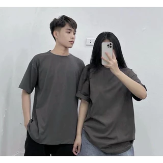 Áo phông cotton khô 3158 form rộng tay lỡ unisex