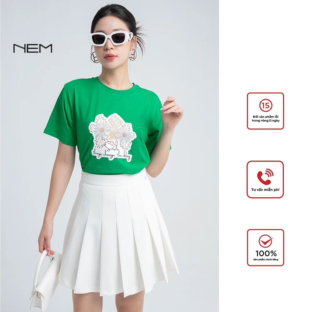 [Chính hãng } Áo phông  nữ thiết kế NEM Fashion TS60092