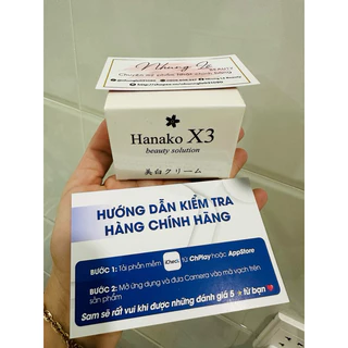 Kem Face Nhật Bản Dưỡng Trắng Da Hanako X3 (giá tốt)