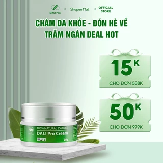 Kem Bôi Da DALI Pro 20gr, Phục hồi Vảy nến, Viêm da cơ địa, Chàm da, Da tiết bã, Nấm da, Hắc lào, Á sừng, Chàm sữa