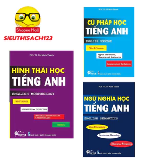 Sách - Cú pháp học tiếng Anh , Ngữ nghĩa học tiếng Anh, Hình Thái Học Tiếng Anh - lẻ tùy chọn