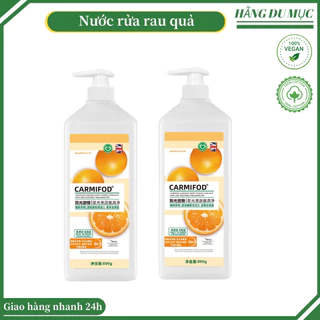 【Siêu Khuyến Mãi 99K】 Nước rửa rau củ và dụng cụ hữu cơ SakHouse có thể dùng để rửa rau củ quả, rửa chén bát đũa 800gr