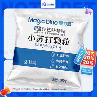 Hạt khử mùi cát vệ sinh Magic Blue cho mèo Nota Pet VN