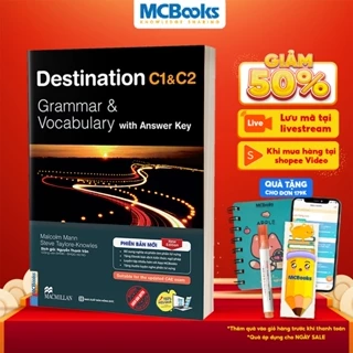 Sách - Destination C1&C2 Grammar and Vocabulary (Kèm Đáp Án) Tặng Audio và bài tập thực hành MCBooks