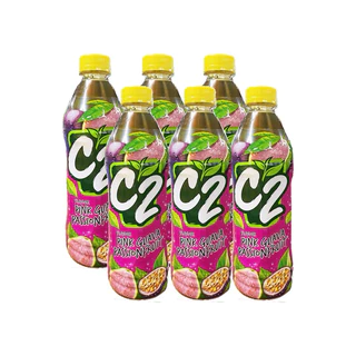 Lốc 6 chai trà xanh C2 hương ổi hồng chanh dây 455ml