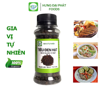 Tiêu Đen Hạt Phú Quốc Hũ 40g, Làm Gia Vị Cho Các Món Ăn