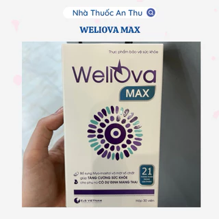 WellOva Max -Viên Uống Bổ Trứng ,Hỗ Trợ khả năng Mang Thai Tự Nhiên