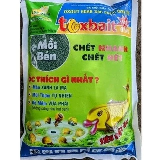 Bả mồi diệt ốc (Gói 1kg), diệt các loại ốc sên, sên trần ăn rễ lan, mầm lan. Dẫn dụ ốc cực nhạy