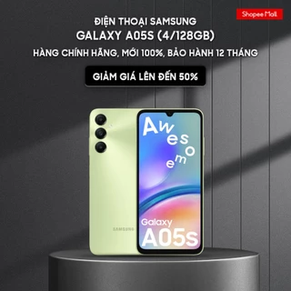 Điện thoại Samsung Galaxy A05s (4/128GB) - Đã kích hoạt bảo hành điện tử - Hàng chính hãng