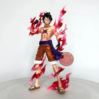 Mô hình Luffy Sakura Haki hoa anh đào One Piece 24cm