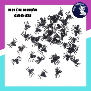 Combo 10 Con Nhện Nhựa Đồ Chơi