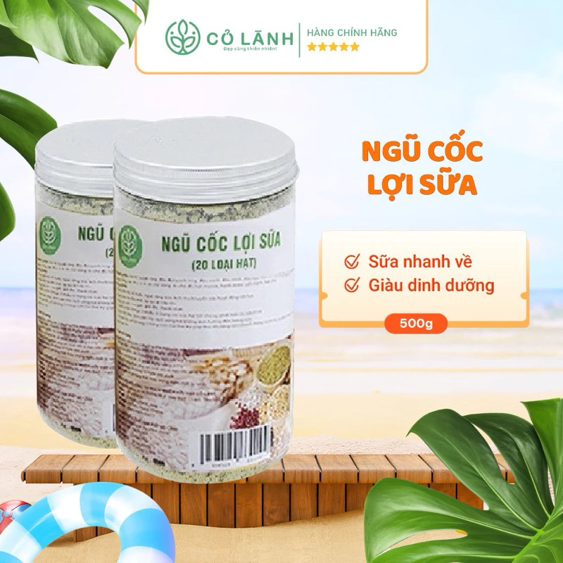 Ngũ cốc lợi sữa Cỏ Lành 500G