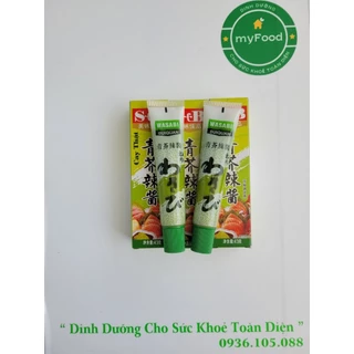 Wasabi mù tạt xanh cay thật 43g